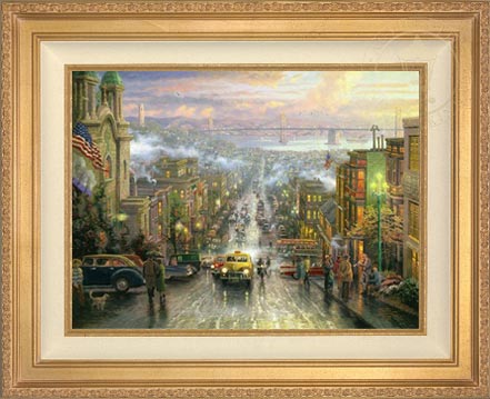 Heart of San Francisco, The, by Thomas Kinkade