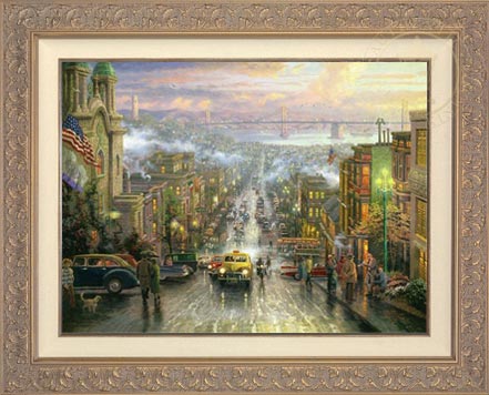 Heart of San Francisco, The, by Thomas Kinkade