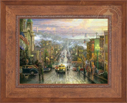 Heart of San Francisco, The, by Thomas Kinkade