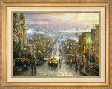 Heart of San Francisco, The, by Thomas Kinkade
