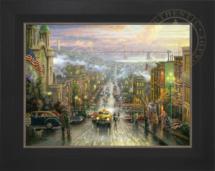 Heart of San Francisco, The, by Thomas Kinkade