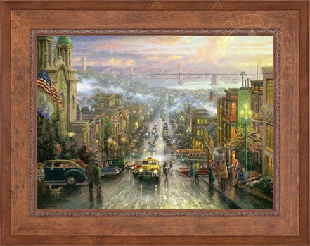 Heart of San Francisco, The, by Thomas Kinkade