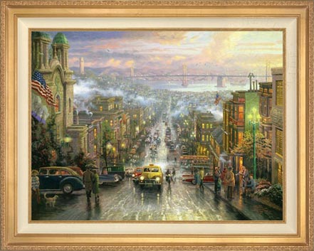 Heart of San Francisco, The, by Thomas Kinkade