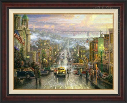 Heart of San Francisco, The, by Thomas Kinkade