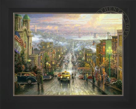 Heart of San Francisco, The, by Thomas Kinkade