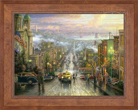Heart of San Francisco, The, by Thomas Kinkade