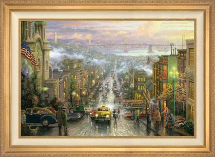 Heart of San Francisco, The, by Thomas Kinkade