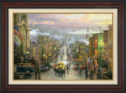 Heart of San Francisco, The, by Thomas Kinkade