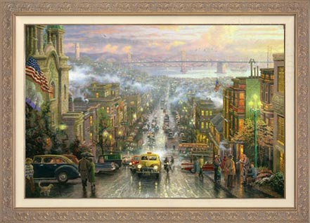Heart of San Francisco, The, by Thomas Kinkade