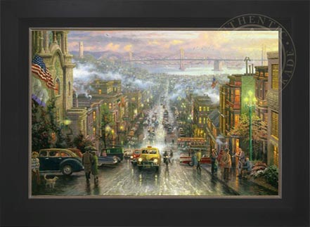 Heart of San Francisco, The, by Thomas Kinkade