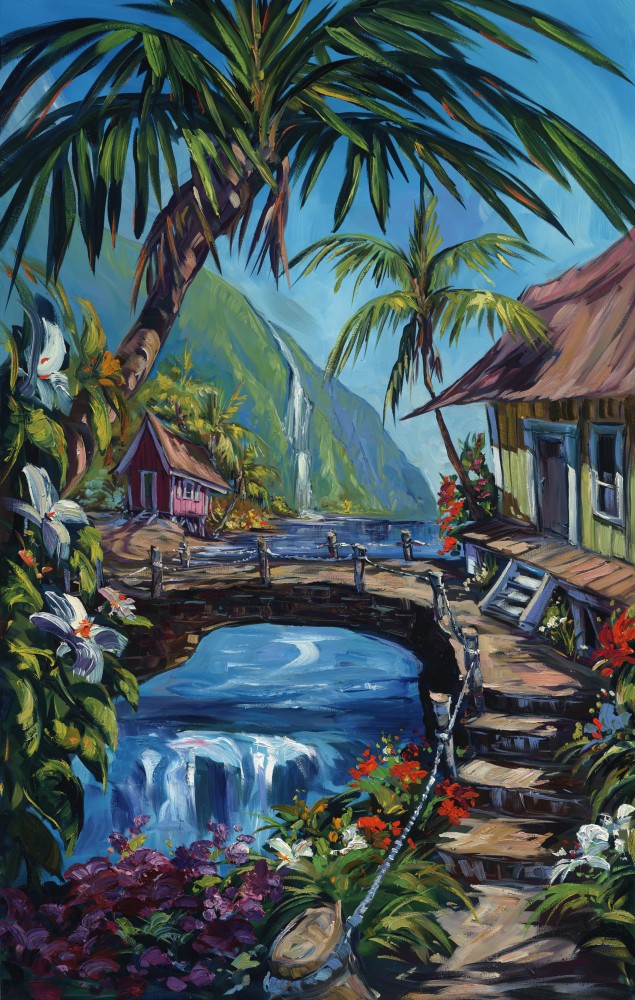 Hidden Falls, by Steve Barton