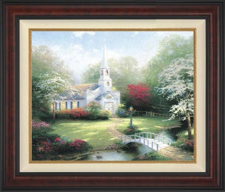 Hometown Chapel, by Thomas Kinkade
