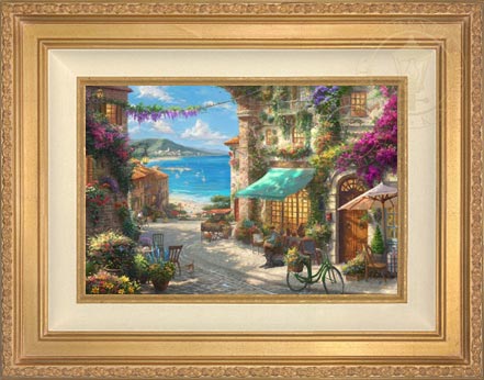 Italian Café, by Thomas Kinkade Studios