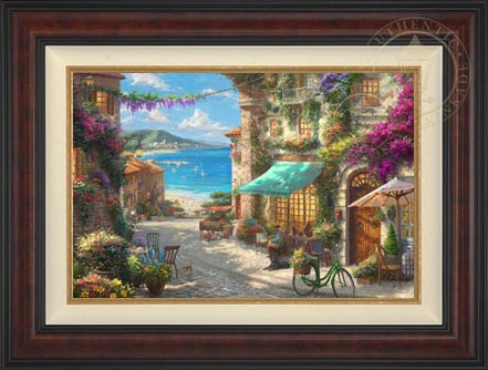 Italian Café, by Thomas Kinkade Studios