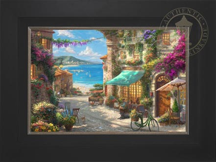 Italian Café, by Thomas Kinkade Studios