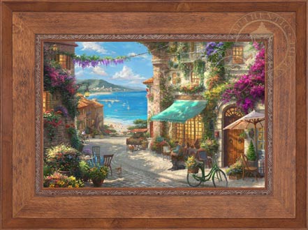 Italian Café, by Thomas Kinkade Studios