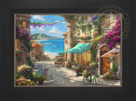 Italian Café, by Thomas Kinkade Studios