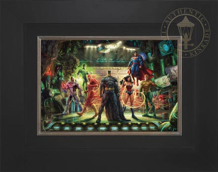 The Justice League™, by Thomas Kinkade Studios
