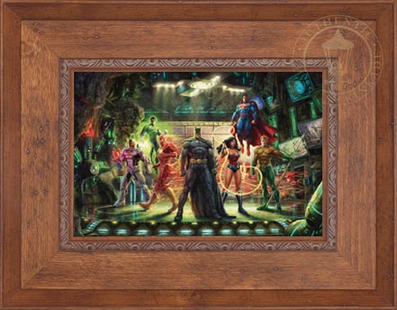 The Justice League™, by Thomas Kinkade Studios