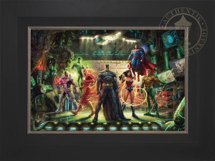 The Justice League™, by Thomas Kinkade Studios