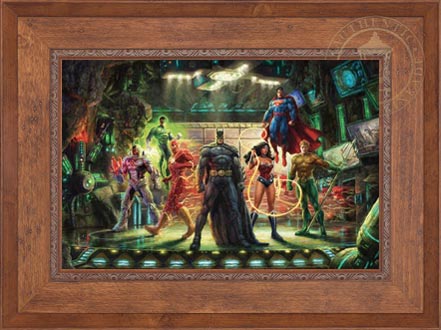 The Justice League™, by Thomas Kinkade Studios