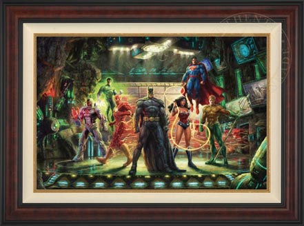 The Justice League™, by Thomas Kinkade Studios