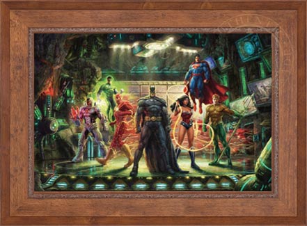 The Justice League™, by Thomas Kinkade Studios