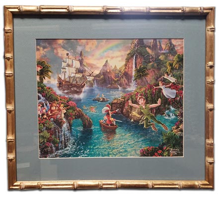 thomas kinkade peter pan&
