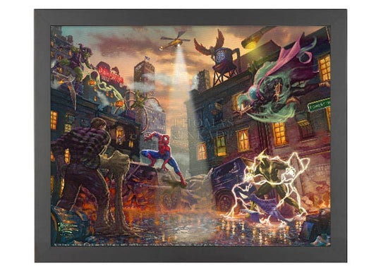 Spider-Man vs. the Sinister Six - Paper Prints, by Thomas Kinkade Studios