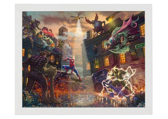 Spider-Man vs. the Sinister Six - Paper Prints, by Thomas Kinkade Studios