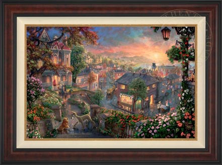 Lady and the Tramp, by Thomas Kinkade Studios