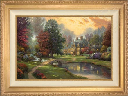 Lakeside Manor, by Thomas Kinkade