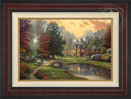 Lakeside Manor, by Thomas Kinkade