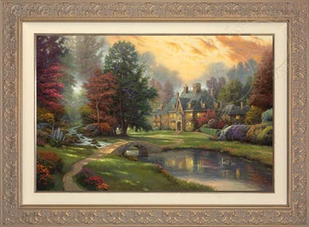 Lakeside Manor, by Thomas Kinkade