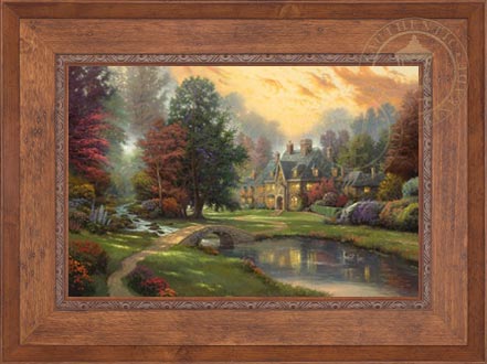 Lakeside Manor, by Thomas Kinkade