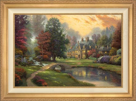Lakeside Manor, by Thomas Kinkade