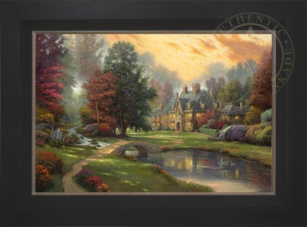 Lakeside Manor, by Thomas Kinkade