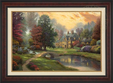 Lakeside Manor, by Thomas Kinkade