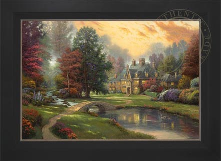 Lakeside Manor, by Thomas Kinkade