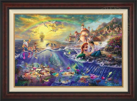 Little Mermaid, The, by Thomas Kinkade