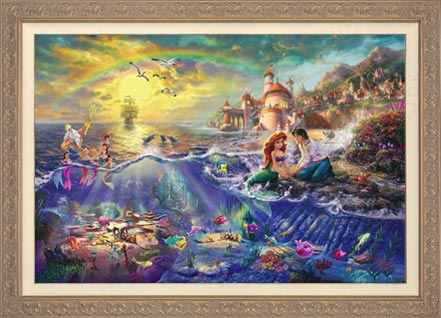 Little Mermaid, The, by Thomas Kinkade