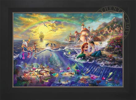 Little Mermaid, The, by Thomas Kinkade