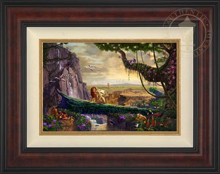 Lion King - Return to Pride Rock, by Thomas Kinkade Studios