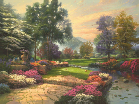 Kinkade-Living Waters
