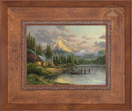 Lakeside Hideaway, by Thomas Kinkade