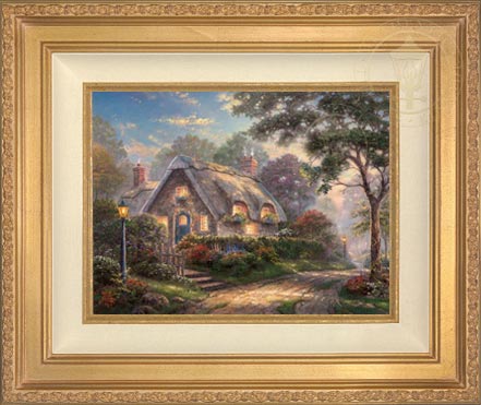 Lovelight Cottage, by Thomas Kinkade Studios