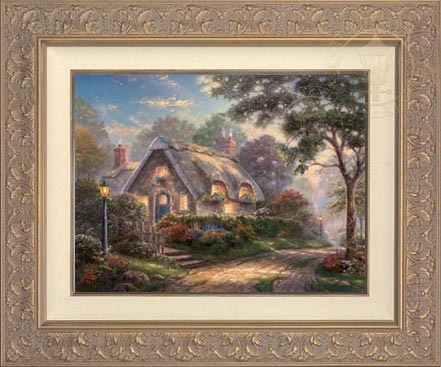 Lovelight Cottage, by Thomas Kinkade Studios