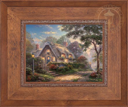 Lovelight Cottage, by Thomas Kinkade Studios