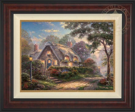 Lovelight Cottage, by Thomas Kinkade Studios