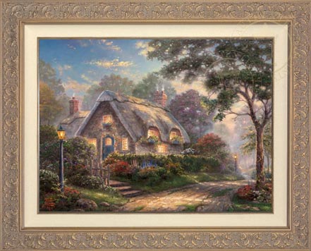 Lovelight Cottage, by Thomas Kinkade Studios
